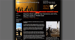 Desktop Screenshot of consumersforpeace.org